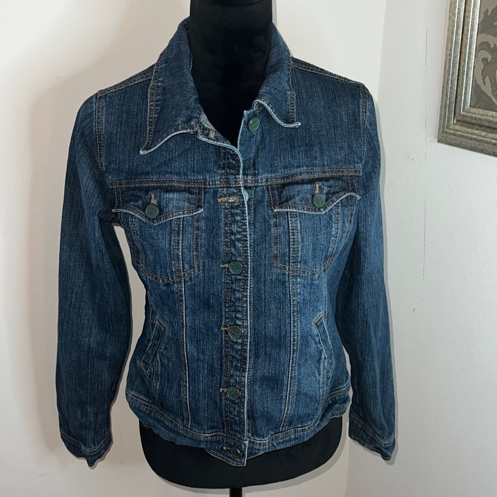 RXB Sz M denim jean jacket long sleeves‎